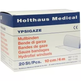 YPSIGAZE Bande de gaze 10 cmx4 m, 20 pces