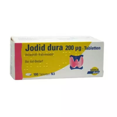 JODID dura 200 µg comprimés, 100 pc