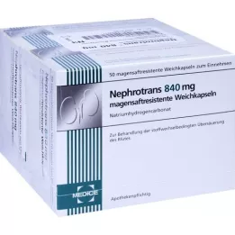 NEPHROTRANS Gélules gastro-résistantes de 840 mg, 100 gélules