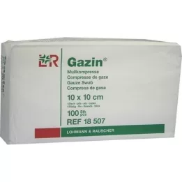 GAZIN Comp. de gaze 10x10 cm non stériles 12x op, 100 pces