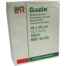GAZIN Comp. de gaze 10x20 cm non stériles 12x op, 100 pces