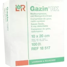 GAZIN Comp. de gaze 10x20 cm non stériles 12x RK, 100 pces
