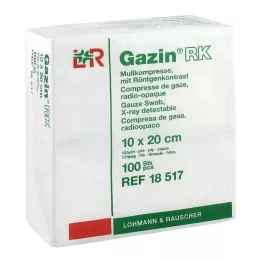 GAZIN Comp. de gaze 10x20 cm non stériles 12x RK, 100 pces
