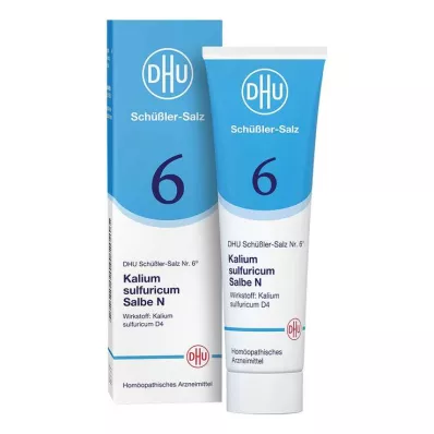 BIOCHEMIE DHU 6 Kalium sulfuricum N D 4 pommade, 50 g BIOCHEMIE DHU 6 Kalium sulfuricum N D 4 pommade, 50 g