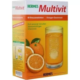 HERMES Multivit comprimés effervescents, 60 comprimés
