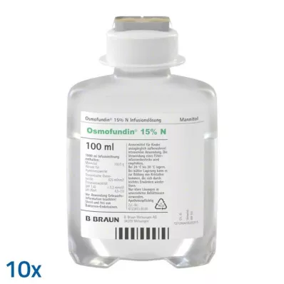 Osmofundine 15% N Ecoflac Pl. solution pour perfusion, 10X100 ml