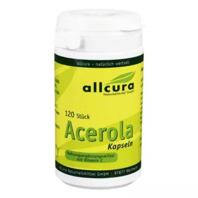 ACEROLA KAPSELN Vitamine C naturelle, 120 capsules