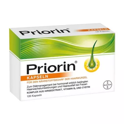 PRIORIN Gélules, 120 pcs PRIORIN Gélules, 120 pcs