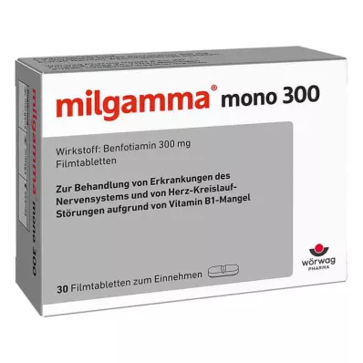 Milgamma mono 300 comprimés pelliculés (30 pièces) Milgamma mono 300 comprimés pelliculés (30 pièces)