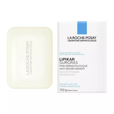 ROCHE-POSAY Pain de savon Lipikar, 150 g ROCHE-POSAY Pain de savon Lipikar, 150 g