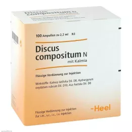 DISCUS ampoules de compositum N avec Kalmia, 100 pc