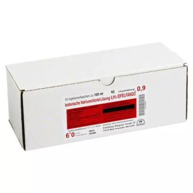 ISOTONISCHE Solution NaCl 0,9% Eifelfango, 10X100 ml