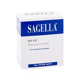 SAGELLA Lingettes nettoyantes, 10 pces