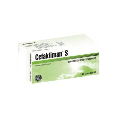 CEFAKLIMAN S comprimés, 200 pcs