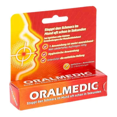 ORALMEDIC Applicateurs, 3 pièces