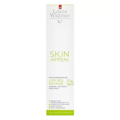 WIDMER Skin Appeal Lipo Sol Mousse non parfumée, 150 ml