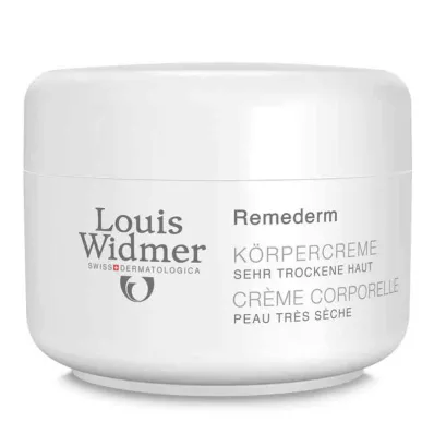 WIDMER Remederm Crème corporelle légèrement parfumée, 250 ml