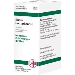 SULFUR PENTARKAN H comprimés, 200 pcs