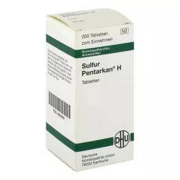 SULFUR PENTARKAN H comprimés, 200 pcs