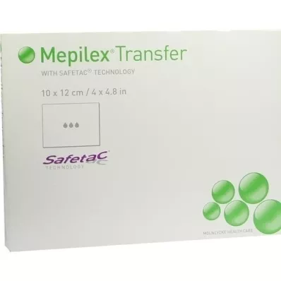 MEPILEX Pansement mousse Transfer 10x12 cm stérile, 5 pces