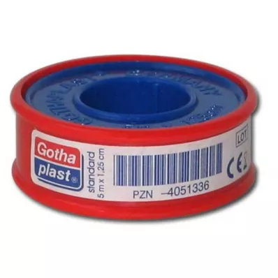 GOTHAPLAST Bande adhésive 1,25 cmx5 m, 1 pc