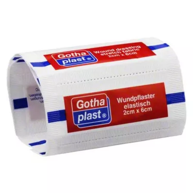 GOTHAPLAST Strips élastiques 2x6 cm, 1X10 pces GOTHAPLAST Strips élastiques 2x6 cm, 1X10 pces