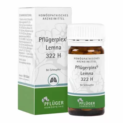 PFLÜGERPLEX Comprimés Lemna 322 H, 100 pc