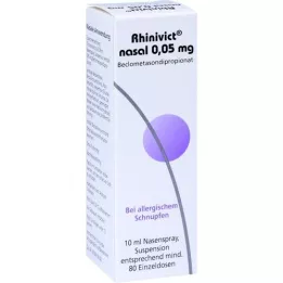 RHINIVICT nasal 0,05 mg spray nasal, 10 ml