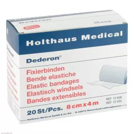 DEDERON Bande de fixation 8 cmx4 m, 20 pces