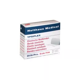 MULLBINDEN élastique 4 cmx4 m, 20 pces