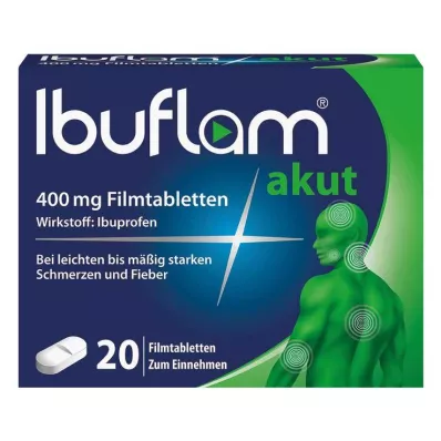 IBUFLAM akut 400 mg Comprimés pelliculés, 20 pces
