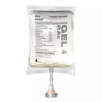 GELAFUSAL PP-Solution pour perfusion, 10X500 ml