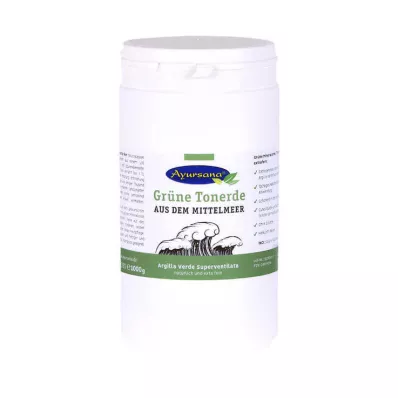 GRÜNE TONERDE Poudre extra fine Ayursana, 1 kg