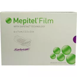 MEPITEL Pansement film 6x7 cm, 10 pces