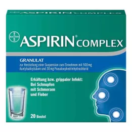 ASPIRIN COMPLEX Btl. avec granulés pour préparation de suspensions, 20 pcs