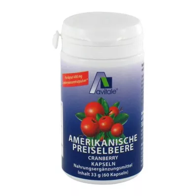 PREISELBEERE américain 400 mg gélules, 60 pcs