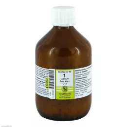 BIOCHEMIE 1 Comprimés de Calcium Fluoratum D 12, 1000 unités