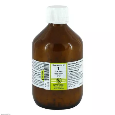 BIOCHEMIE 1 Comprimés de Calcium Fluoratum D 12, 1000 unités