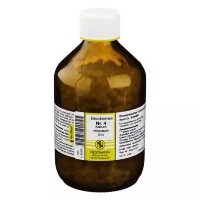 BIOCHEMIE 4 Kalium chloratum D 12 comprimés, 1000 pc
