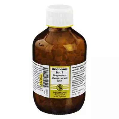 [7 magnesium phosphoricum D 12 comprimés, 1000 pc
