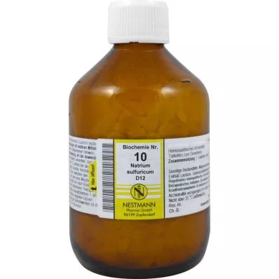 BIOCHEMIE 10 Natrium sulfuricum D 12 comprimés, 1000 pc