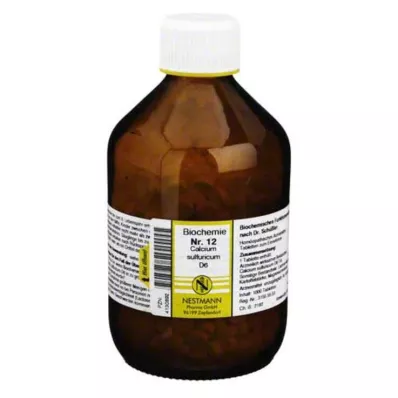 BIOCHEMIE 12 Calcium sulfuricum D 6 comprimés, 1000 pc