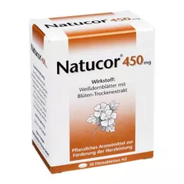 NATUCOR 450 mg Comprimés pelliculés, 50 pc