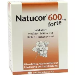 NATUCOR 600 mg forte comprimés pelliculés, 50 pc