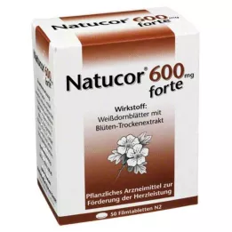 NATUCOR 600 mg forte comprimés pelliculés, 50 pc