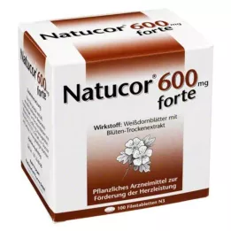 NATUCOR 600 mg forte comprimés pelliculés, 100 pc
