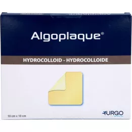 ALGOPLAQUE 10x10 cm pansement hydrocolloïde flexible, 10 pces