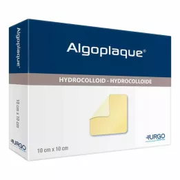 ALGOPLAQUE 10x10 cm pansement hydrocolloïde flexible, 10 pces