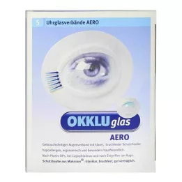 OKKLUGLAS Pansement pour verre de montre Aero, 5 pces