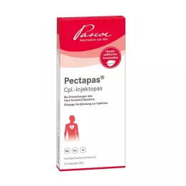 PECTAPAS CPL Ampoules dInjektopas, 10 pièces